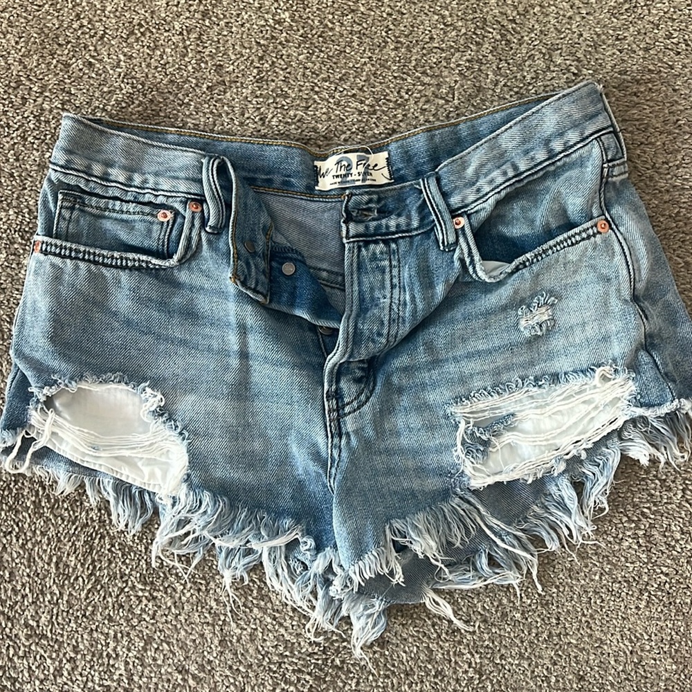 Free People cut off shorts